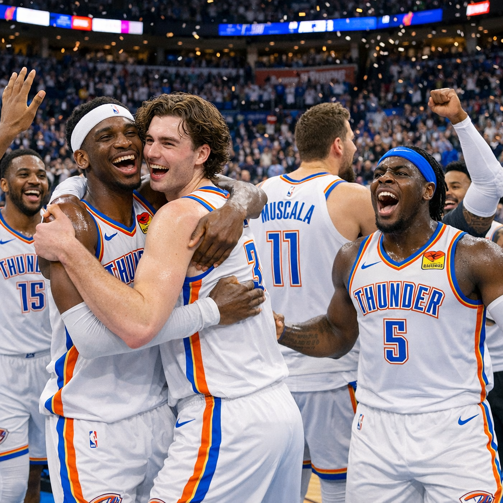 Oklahoma City Thunder’s Dominant Season Continues