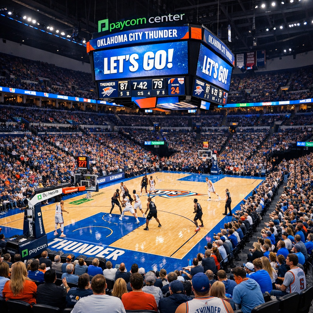 Oklahoma City’s Thriving Sports Scene: A Community Overview