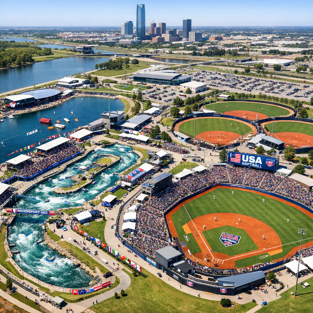 Oklahoma City Gears Up for 2028 Olympics: Hosting Canoe Slalom and Softball Events