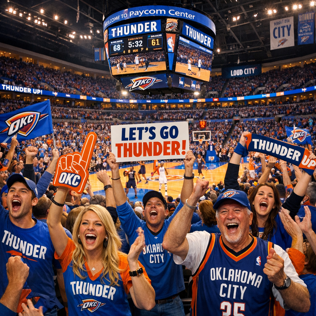 Oklahoma City’s Thriving Sports Scene: A Community Overview